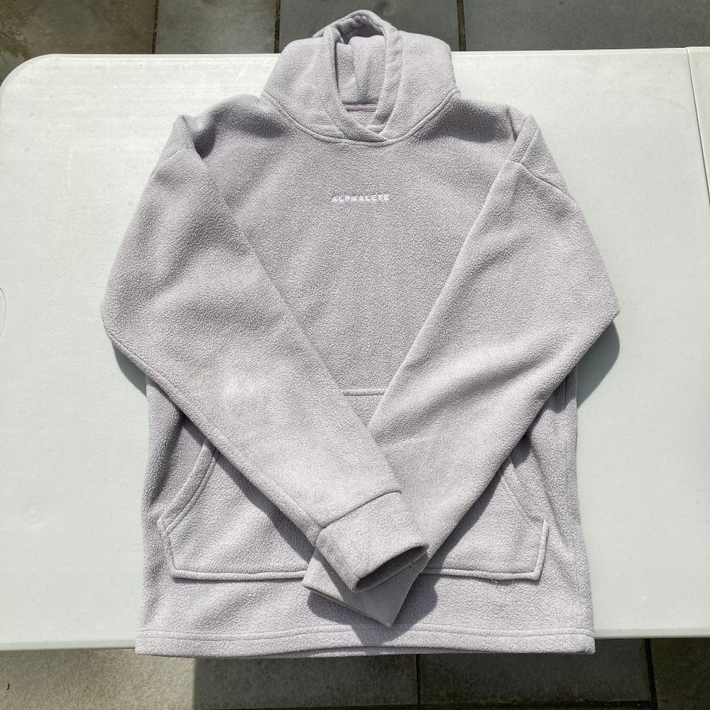 Alphalete King Hoodie In Light Grey